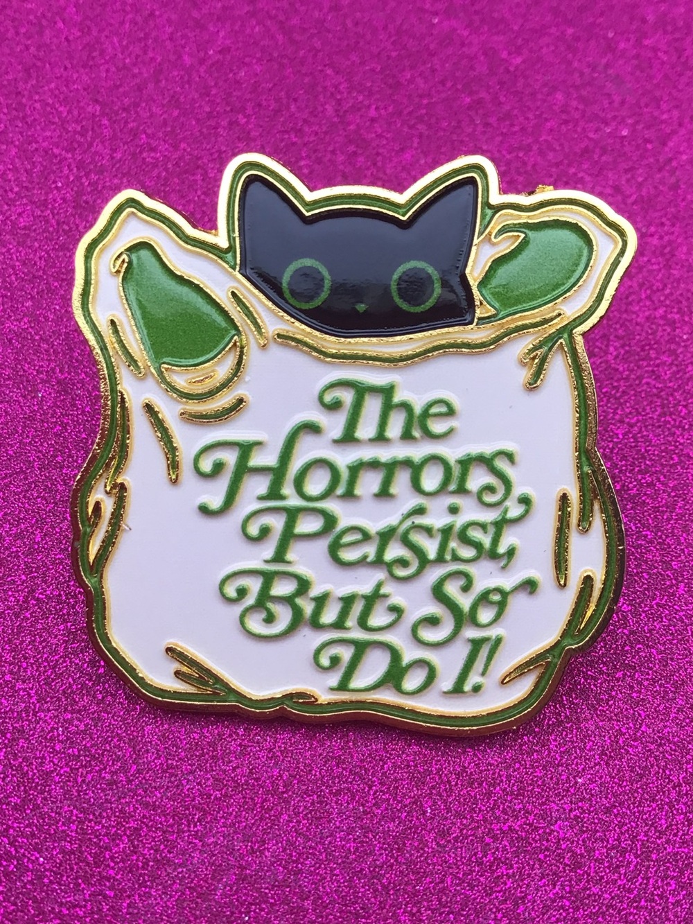 Persist Enamel Pin